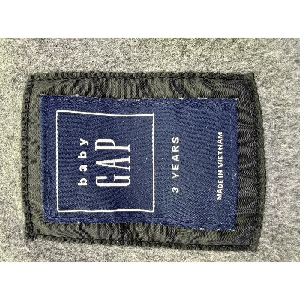 Baby Gap Puffer Vest Snow Mountain Scene Full Zip Size 3 Years‎